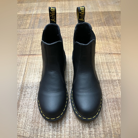 Dr. Martens Shoes - Dr. Martens Black Leather Chelsea Boots